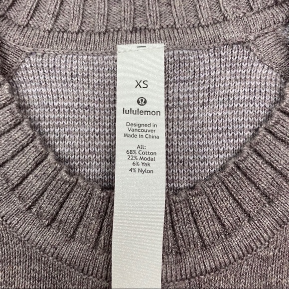Lululemon Still Lotus Sweater Reversible - Picture 3 of 6